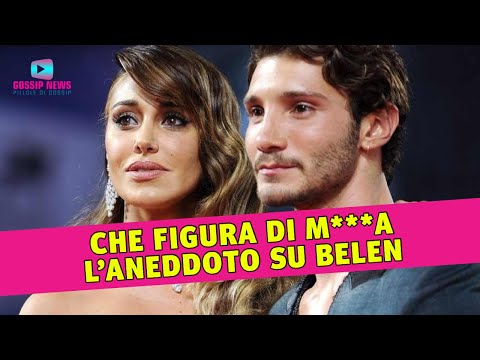 Stefano De Martino e l’Aneddoto su Belen Rodriguez: Che Figuraccia!