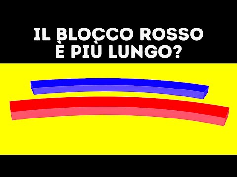 Illusioni ottiche che sfideranno le vostre percezioni