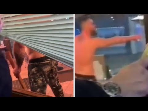 Arzachena, il video di Michele Fresi a petto nudo poco dopo aver ucciso il padre