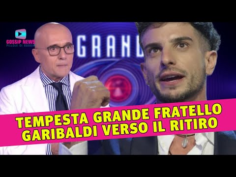 Grande Fratello, Tempesta Su Garibaldi: Ad Un Passo Dal Ritiro!