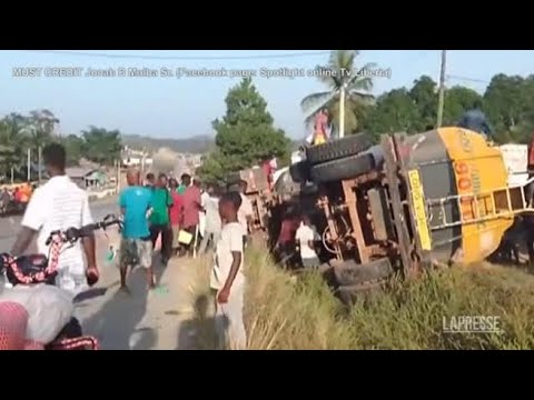 Liberia, esplode autocisterna: almeno 40 morti e decine di feriti