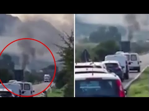 Spari e auto in fiamme in Ogliastra: assalto da far west al portavalori, traffico in tilt