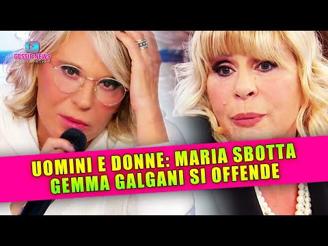 Uomini e Donne Oggi: Maria De Filippi Tuona Con Gemma Galgani. La Dama Si Offende!