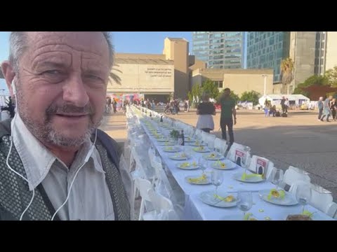 A Tel Aviv, nella piazza degli ostaggi