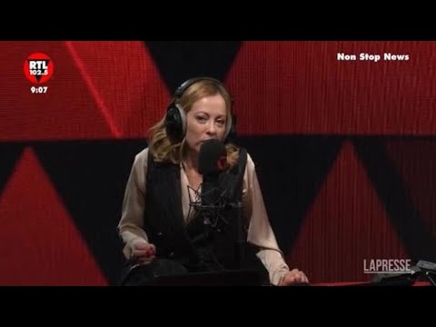 Meloni a Rtl 102.5: «Si è parlato troppo e senza pietà delle mie questioni personali. La mia…