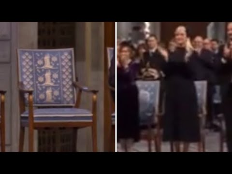 Il lungo applauso e la sedia vuota: il Nobel per la pace all’attivista iraniana in carcere…