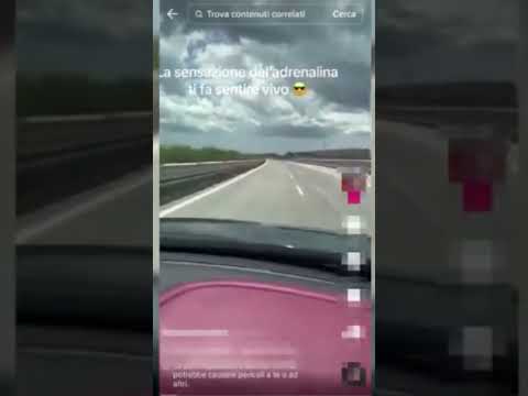 A velocità folle sulla Siracusa-Gela: 270 kmh #shorts #news