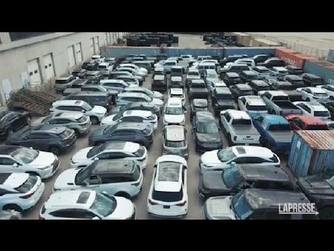 Gioia Tauro, sequestrate 251 auto rubate in Canada