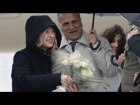 L’arrivo della premier Giorgia Meloni a Istanbul in Turchia: in programma un incontro con Erdogan