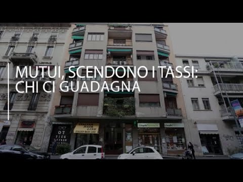 Scendono i tassi dei mutui: chi ci guadagna?