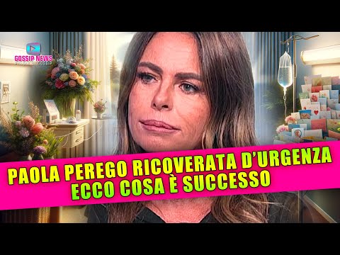 Paola Perego Ricoverata d’Urgenza: Ecco Cosa è Successo!