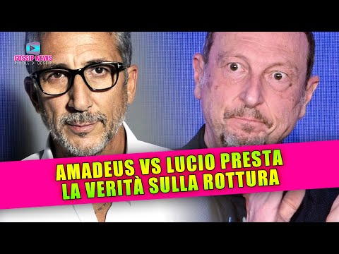 Amadeus: La Verità Sulla Rottura Con Lucio Presta!