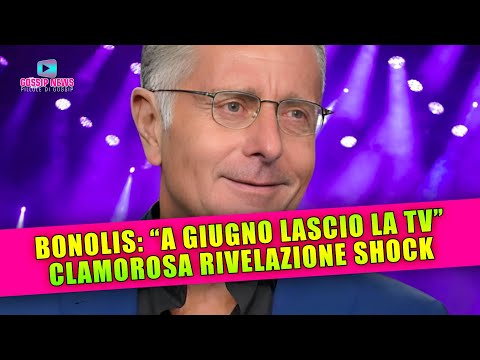 Clamorosa Rivelazione di Paolo Bonolis: Lascio La Tv… Ecco Quando!