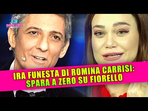 Romina Carrisi: Ira Funesta Verso Fiorello… Ecco Perchè!