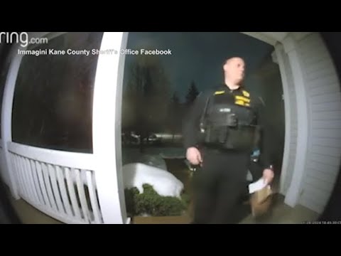 Il vicesceriffo arresta un rider e porta la cena a casa di chi l’aveva ordinata: così completa…