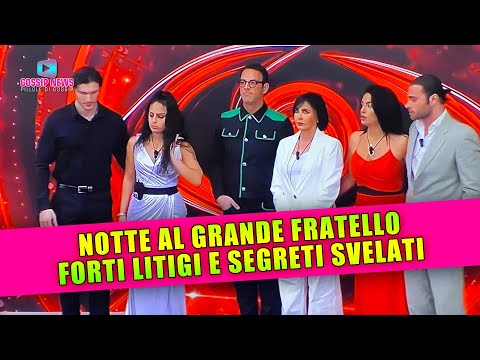 Notte Al Grande Fratello: Litigi e Segreti Svelati!