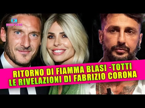 Ilary Blasi e Francesco Totti: Ritorno Di Fiamma! Le Rivelazioni di Fabrizio Corona!
