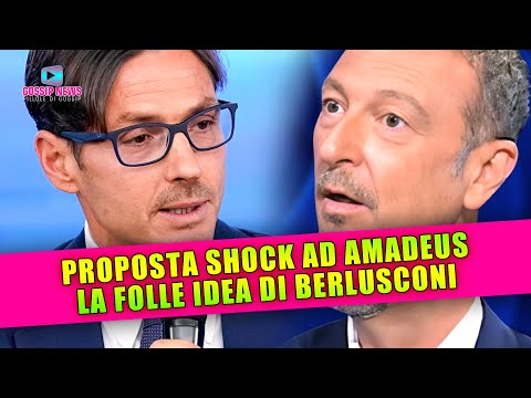 Proposta Folle ad Amadeus: La Pazza Idea di Berlusconi!