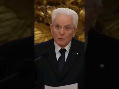 Mattarella cita un proverbio africano all’apertura del vertice Italia-Africa #shorts #news