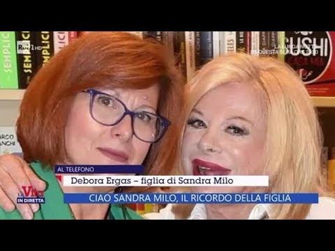 Sandra Milo, parla la figlia Debora: «Per l’ultimo viaggio l’abbiamo vestita di bianco e le…