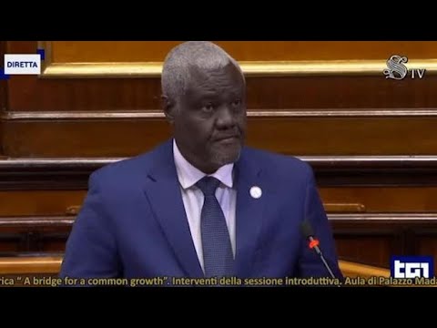 Il presidente della commissione dell’Unione africana Faki: «Sul Piano Mattei avremmo auspicato…
