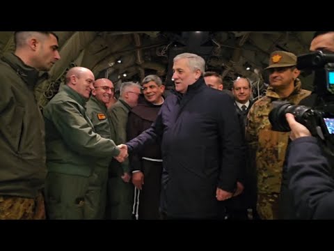 Arrivati in Italia i primi bambini palestinesi feriti