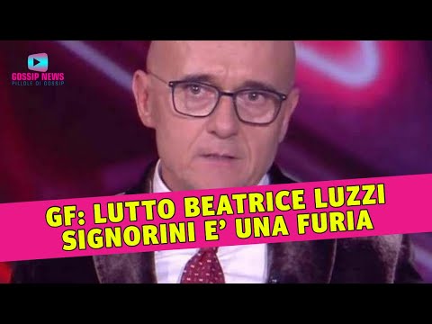 Grande Fratello, Lutto Beatrice Luzzi: Signorini Furioso Con i Concorrenti!