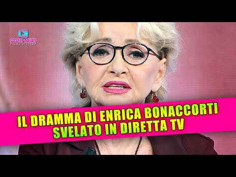 Il Dramma Di Enrica Bonaccorti Svelato In Diretta Tv!