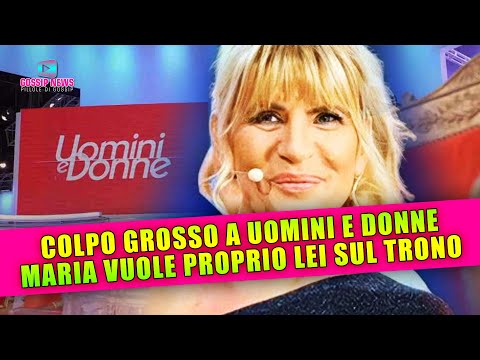 Colpo Grosso A Uomini e Donne: Maria De Filippi Vuole Proprio Lei Sul Trono!