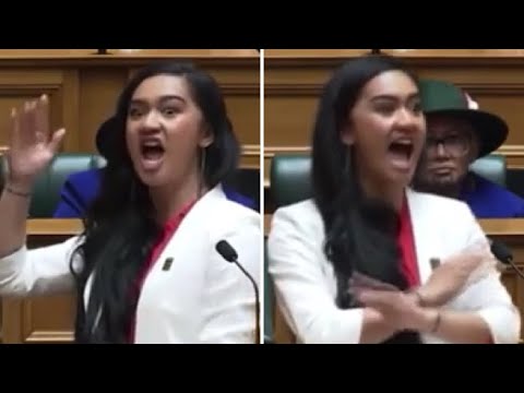 La più giovane deputata della Nuova Zelanda intona la Haka in Parlamento, il video diventa virale