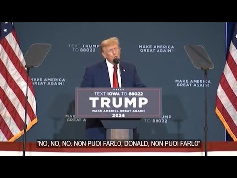 «Non puoi farlo, Donald»: Trump imita il presidente francese Macron e il modo in cui pronuncia…