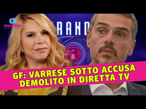Grande Fratello: Varrese Sotto Accusa, Demolito in Diretta Tv!
