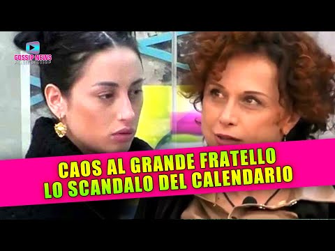 Caos Al Grande Fratello: Scoppia Lo Scandalo Del Calendario!