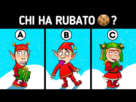 Indovinelli Natalizi per Entrare nella Lista dei Buoni di Babbo Natale