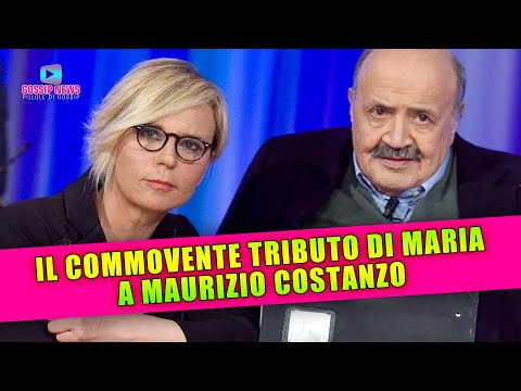 Il Commovente Tributo di Maria De Filippi a Maurizio Costanzo: Ecco Dove e Quando!