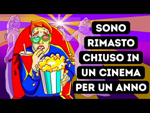 Cosa succederebbe se si rimanesse chiusi da soli in un cinema per 1 anno?