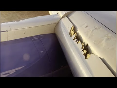 L’ala dell’aereo si danneggia in volo: ancora problemi negli Usa per un Boeing costretto a atterrare