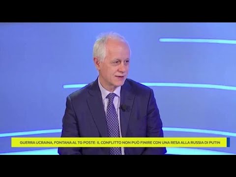 Il direttore Fontana al Tg Poste: «La guerra in Ucraina non può finire con una resa alla Russia…