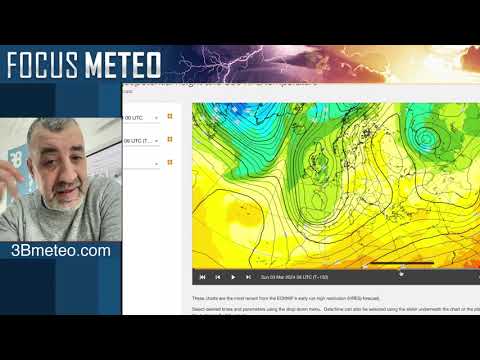 METEO – SETTIMANA PERTURBATA, TANTA PIOGGIA E NEVE ABBONDANTE SULLE ALPI