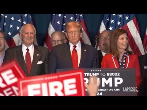 Trump trionfa alle primarie in South Carolina: «Vittoria più grande di quella che mi aspettavo»