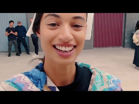 #MalikaElMaslouhi si prepara con noi per lo show di Missoni