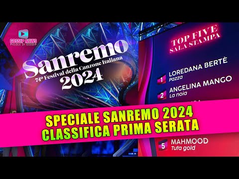 Speciale Sanremo 2024: Classifica Prima Serata!