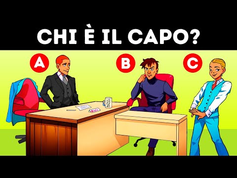 Sopravviverai Al tuo Primo Giorno in Ufficio? || Indovinelli Complicati