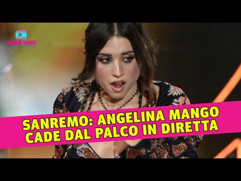 Finale Sanremo: Angelina Mango Cade Dal Palco In Diretta!