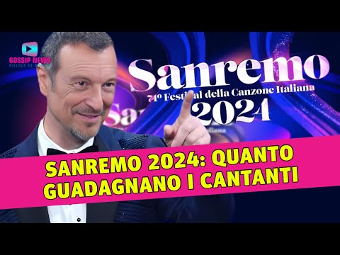 Sanremo 2024: Ecco Quanto Guadagnano I Cantanti!