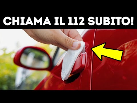 Se Vedi un Tovagliolo nella Maniglia della Tua Auto, non Toccarlo!