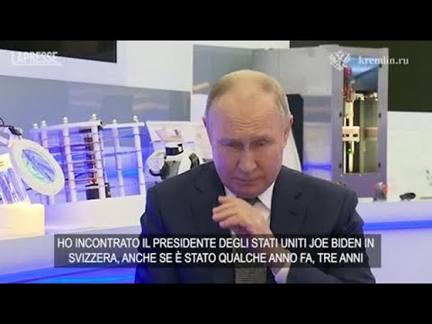 Putin: «Biden meglio di Trump, è più esperto»
