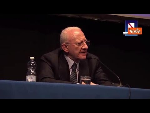 De Luca: «L’unico insulto ieri lo ha rivolto la Meloni ai manifestanti»