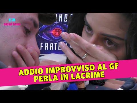 Addio Improvviso al Grande Fratello: Perla In Lacrime!