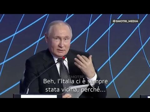 La risposta di Putin alla studentessa italiana: “L’Italia ci è sempre stata vicina”